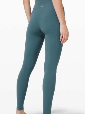 lululemon athletica High-Rise Wunder Under Leggings in Teal 25”